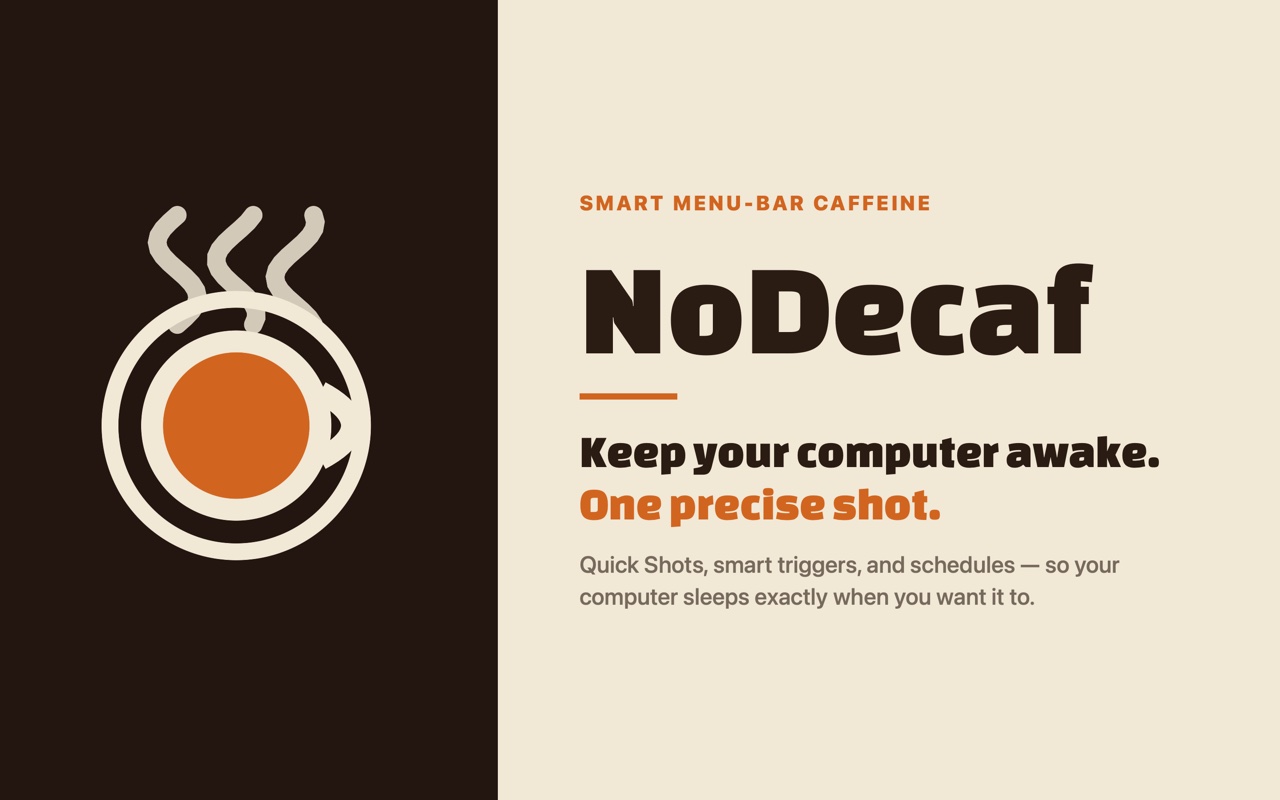 NoDecaf screenshot 1