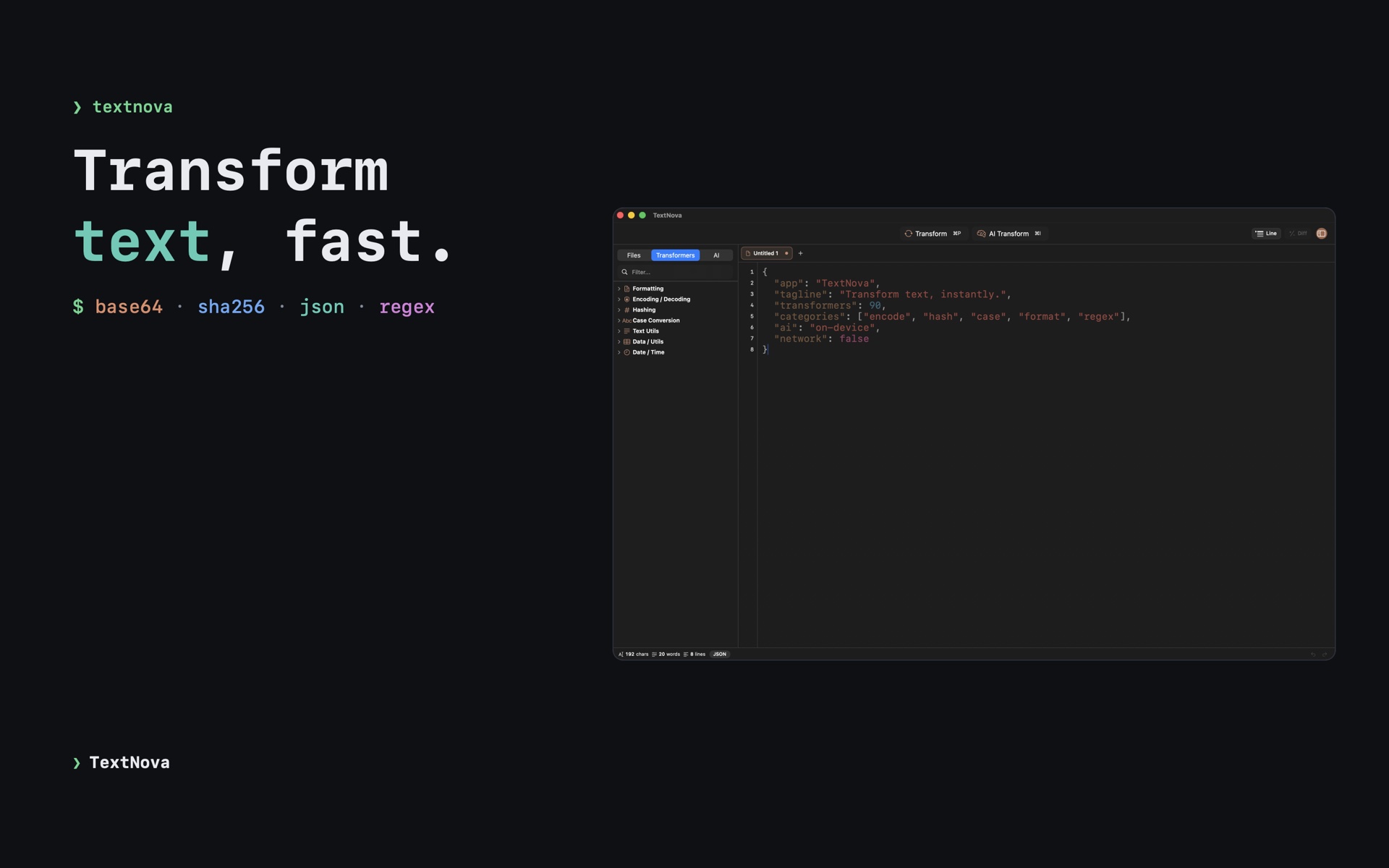 TextNova screenshot 2